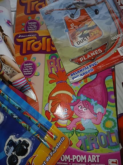 Disney pyssel- och lekset med figurer 20 stycken