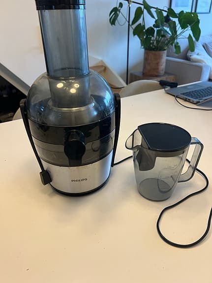 Philips juicepress juicemaskin svart/silver