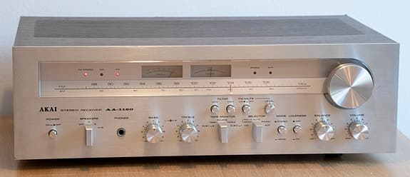 Akai AA-1150 AM/FM Stereo Receiver (1978-79)