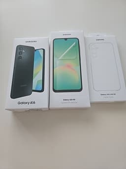 Nyskick Samsung A16 128GB med extra tillbehör