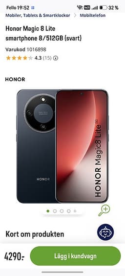 Honor 8 LITE 512 gb