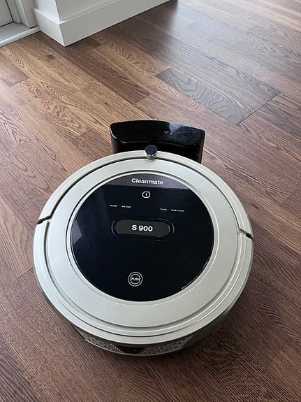 Cleanmate S 900 robotdammsugare vit