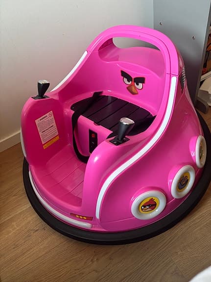 Angry Birds Bumper Elbil- Rosa