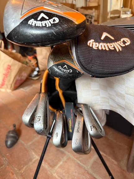 Callaway XJ Hot golfset junior 9-12 år med bag