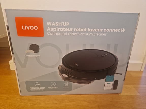 Livoo wash'up robotdammsugare