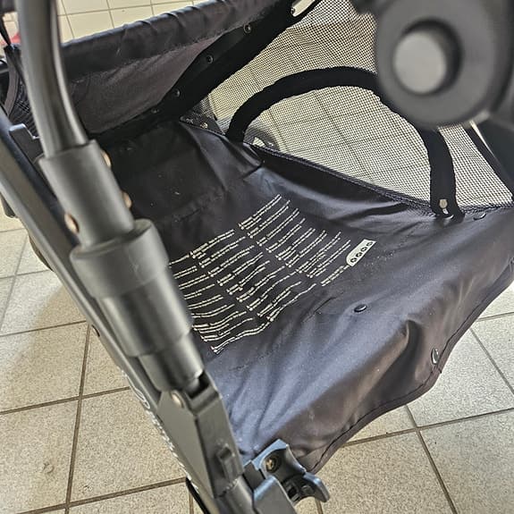 Britax svart sittvagn/barnvagn