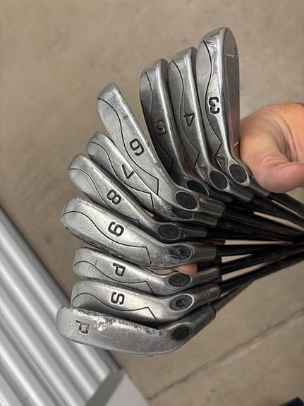 Callaway ERC Fusion golfklubbor järnset 3–P,SW HÖGER Skaft: R