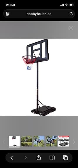ProSport basketkorg - helt ny
