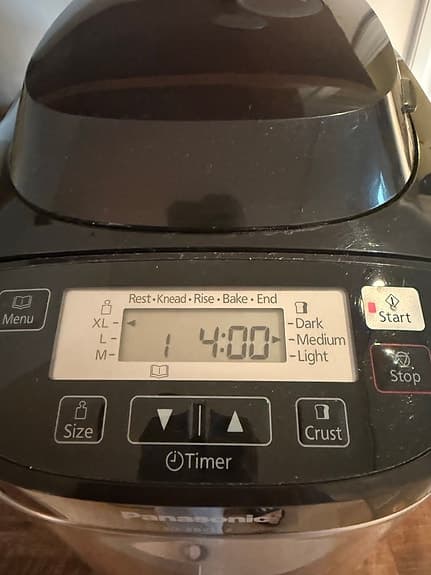 Brödbaksmaskin- Panasonic SD-ZB2512