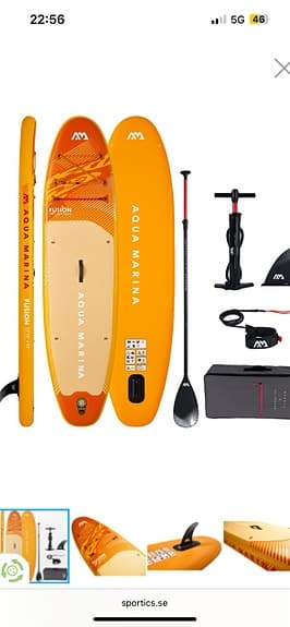 Aqua Marina Fusion SUP-bräda orange