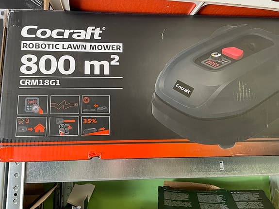 Cocraft M18G1 robotgräsklippare 800 m²
