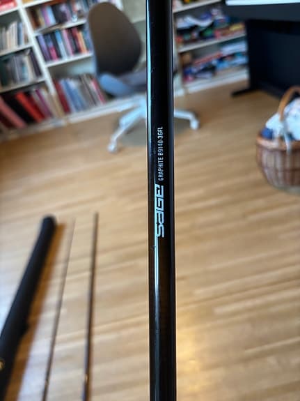 SAGE Graphite 9140-3 GFL flugspö 9’ #14 – med fodral