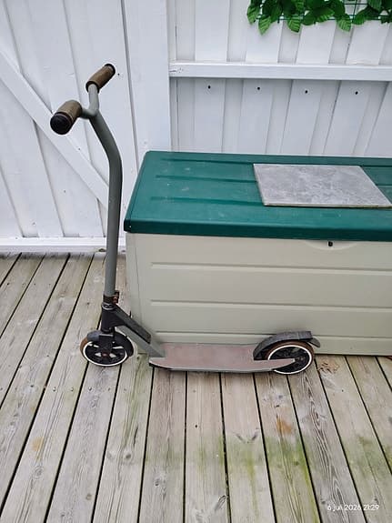 Streetsurfing Ripper sparkcykel grå