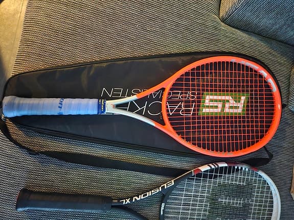 Head Radical MP tennisracket orange/grå