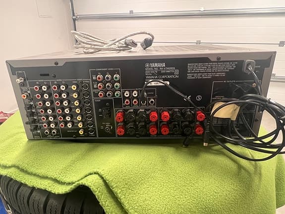 Yamaha RX-V640RDS förstärkare och receiver silver