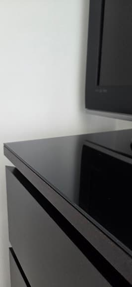 Ikea malm byrå svart 4 lådor