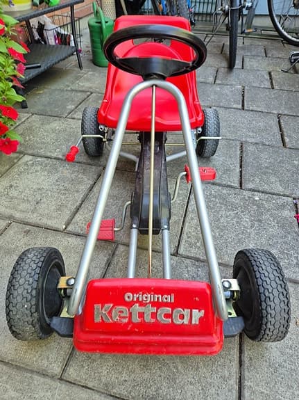 KETTLER KETTCAR trampbil, nyservad