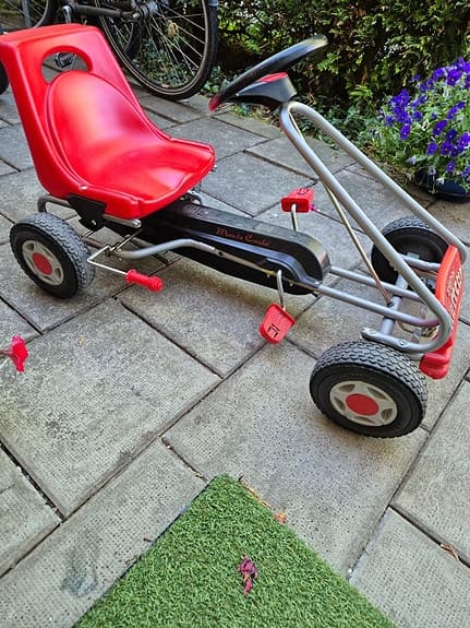 KETTLER KETTCAR trampbil, nyservad