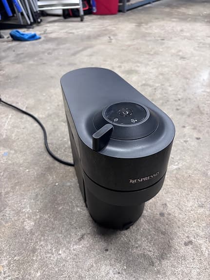 Nespresso kaffemaskin kapselmaskin svart
