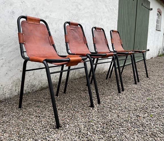 4 stolar Charlotte Perriand Les Arcs