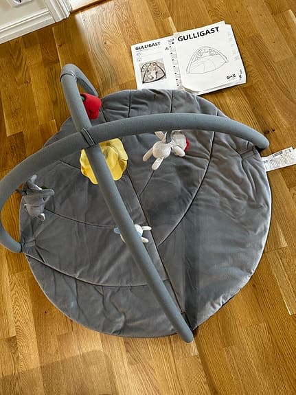 IKEA GULLIGAST babygym grå