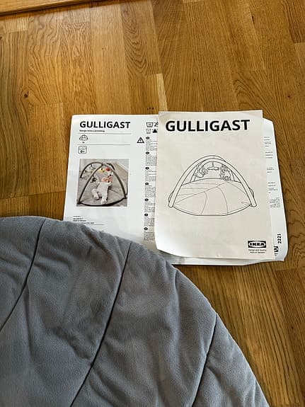 IKEA GULLIGAST babygym grå