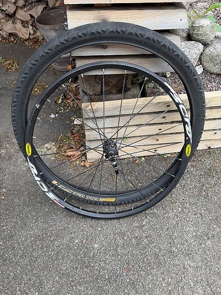 Mavic 26" mtb cykelhjul med Continental däck