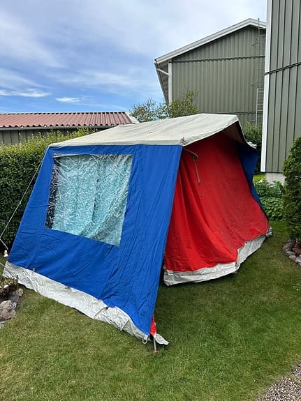 Tält retro köpt 1976 perfekt skick