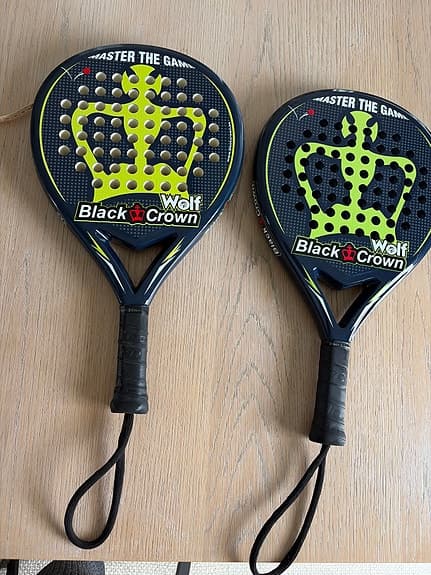Black Crown Wolf padelrack 2TB Carbon