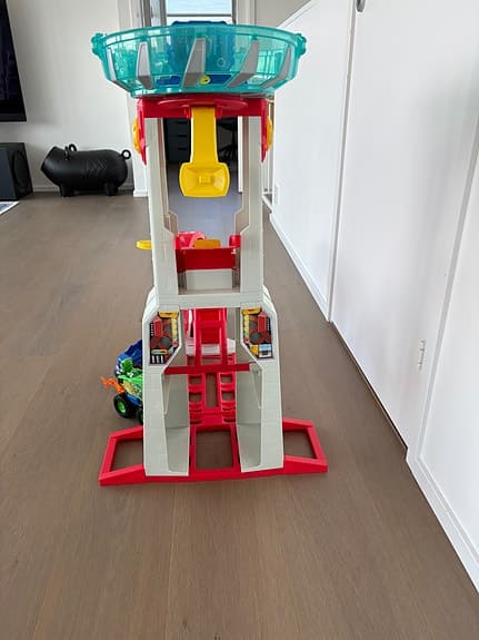 PAW Patrol Rescue Wheels Utkikstorn 106 cm + fordon & figurer