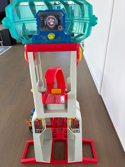 PAW Patrol Rescue Wheels Utkikstorn 106 cm + fordon & figurer