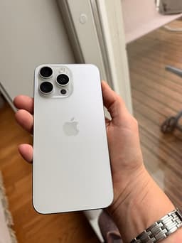iPhone 15 PRO Max, 256 Gb, vit titanium