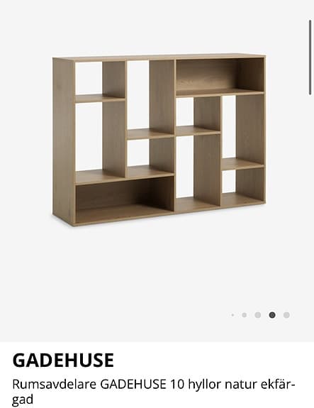 Rumsavdelare GADEHUSE