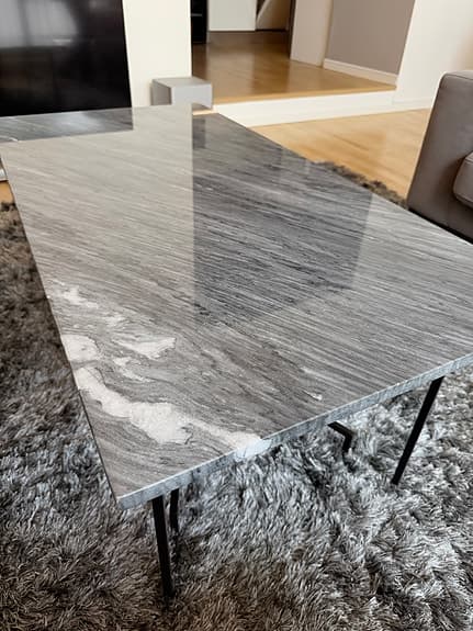 Soffbord i marmor