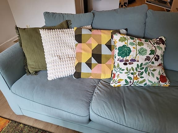 IKEA prydnadskuddar flerpack mönstrade