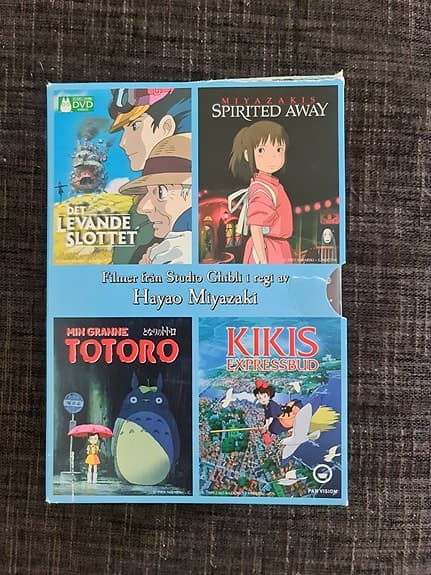Dvd filmer Studio Ghibli