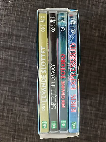 Dvd filmer Studio Ghibli