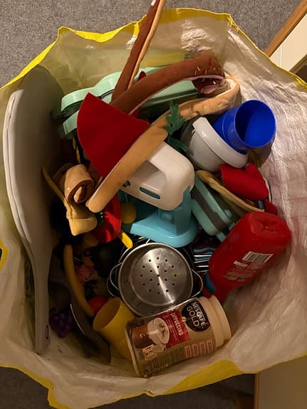 IKEA leksakskök med tillbehör