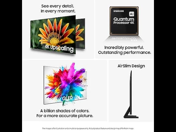 Samsung 55" Q8FA QLED 4K Smart TV – Oöppnad i kartong!