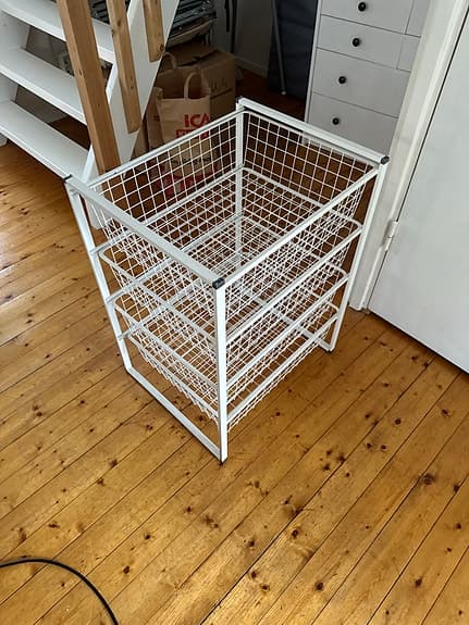 Trådback med stativ
