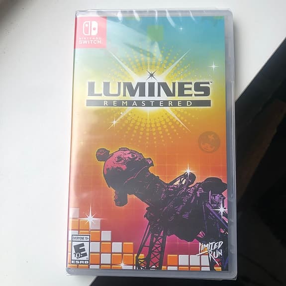 Lumines Remastered limited run oöppnat