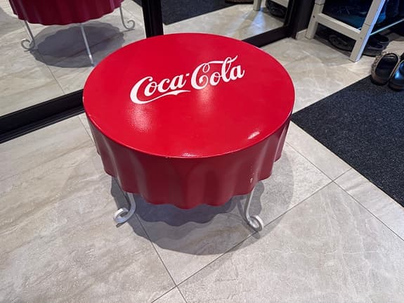 Unikt Coca Cola bord