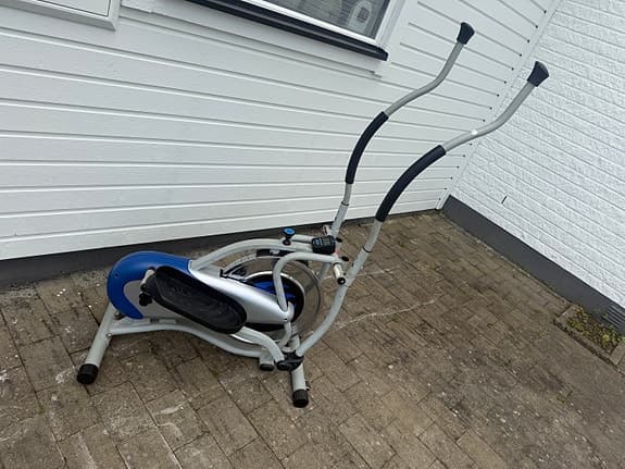 Crosstrainer blå/grå träningsmaskin