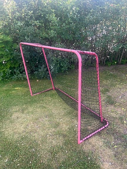 Fotbollsmål med nät