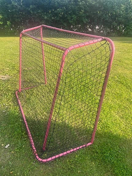 Fotbollsmål med nät