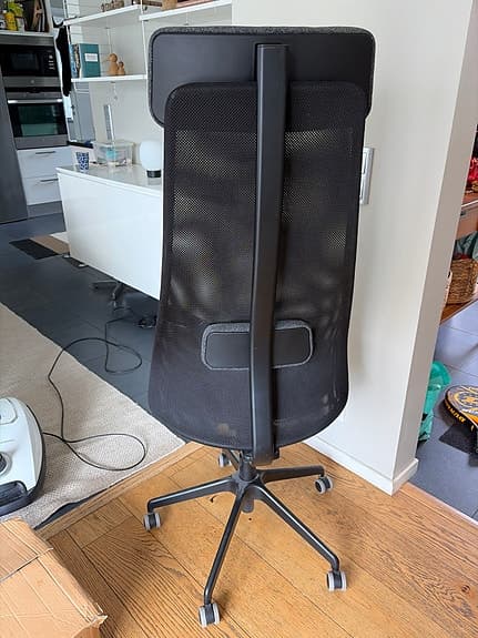 Ikea kontorsstol grå