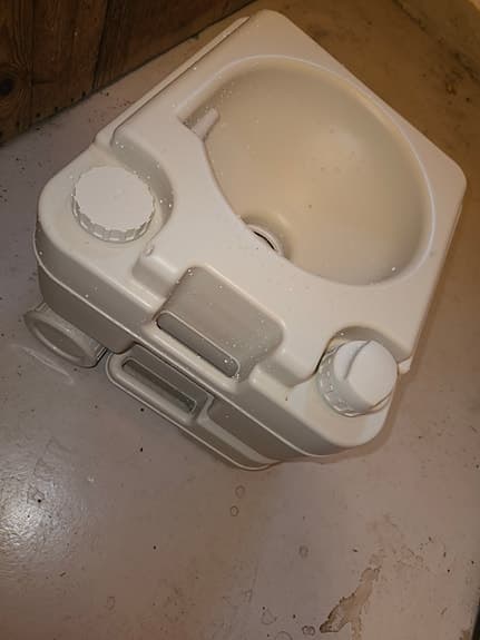 Barna Potti Plus portabel toalett beige