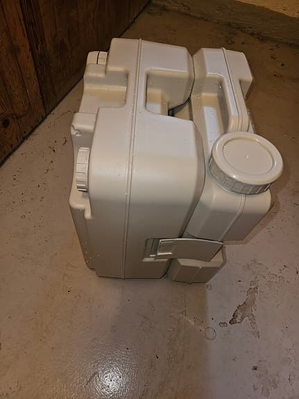 Barna Potti Plus portabel toalett beige