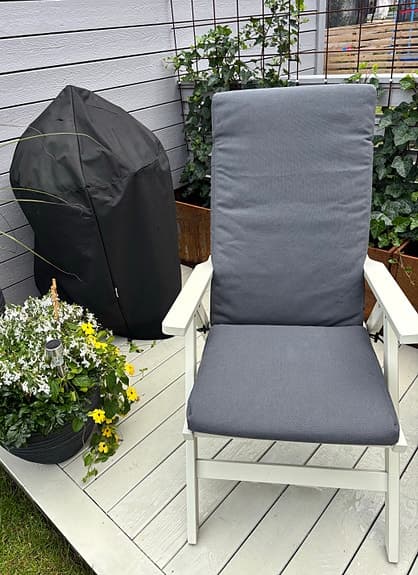 Bondholmen 3 stycken fällbara fåtöljer, utemöbler