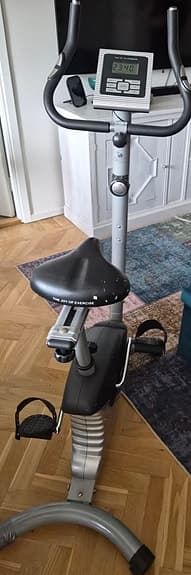 Skip sport motionscykel svart/grå